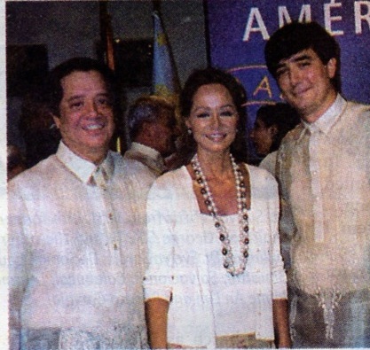 Ambassador of Philippines & Isabel Preysler